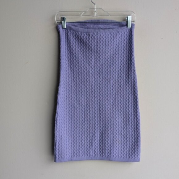 Princess Polly lavender purple knit strapless tube mini dress - Picture 4 of 6